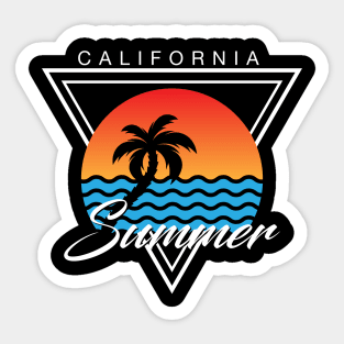 California Summer Sticker